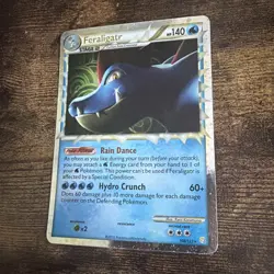 Pokemon Cards: HeartGold & SoulSilver Rare Holo: Feraligatr 108/123 - Image 4