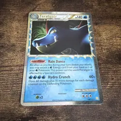 Pokemon Cards: HeartGold & SoulSilver Rare Holo: Feraligatr 108/123 - Image 5