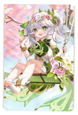 NAHIDA Genshin Impact Goddess Story ACG Anime Waifu Custom Card - Image 1