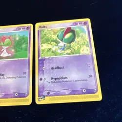 Ralts 67/109 66/109 Ex Ruby & Sapphire Pokemon Card E Series Non-Holo 2 lot - Image 2