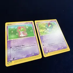 Ralts 67/109 66/109 Ex Ruby & Sapphire Pokemon Card E Series Non-Holo 2 lot - Image 4