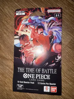 The Time of Battle Booster Pack One Piece Card Game English OP16 - Image 1
