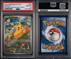 Pikachu 2024 SV: Scarlet & Violet Promo Cards Holo #088 English PSA 10 - Image 3