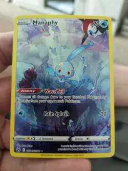Manaphy GG06/GG70 Full Art Crown Zenith Pokemon Card NM - Image 1