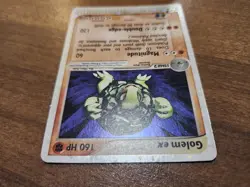 Golem ex 91/97 Dragon Holo Pokemon TCG Card - Image 5