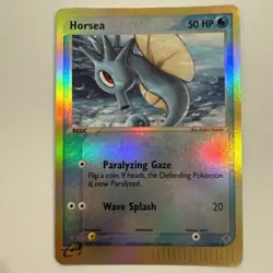 Horsea 58/97 EX Dragon 2003 Reverse Holo e-Series Pokemon Card TCG - Image 1