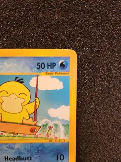 Pokemon TCG Aquapolis Psyduck Card 104/147 LP E-reader Card - Image 3