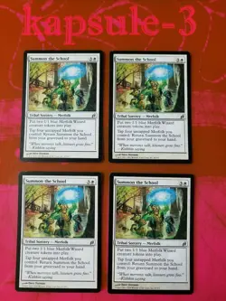 4x Summon the School | Lorwyn | MTG Magic The Gathering Cards - Image 1