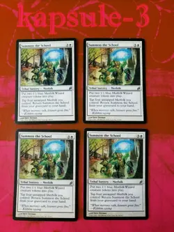 4x Summon the School | Lorwyn | MTG Magic The Gathering Cards - Image 5