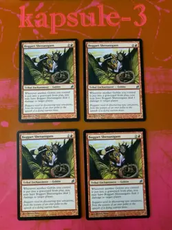 4x Boggart Shenanigans | Lorwyn | MTG Magic The Gathering Cards - Image 1