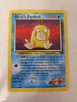 Misty's Psyduck 90/132, Pokemon Card - Image 1