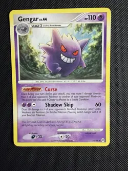Gengar 16/99 Non Holo Rare Arceus Pokemon Card NM - Image 1