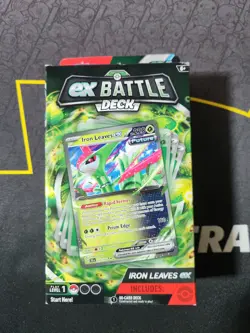Pokemon Iron Leaves EX Battle Deck Factory Sealed TCG Cards - Image 1