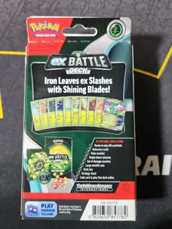 Pokemon Iron Leaves EX Battle Deck Factory Sealed TCG Cards - Image 2
