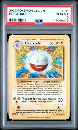 POKEMON CLC-TRADING CARD GAME CLASSIC CHARIZARD & HO-OH EX DECK ELECTRODE PSA 10 - Image 1