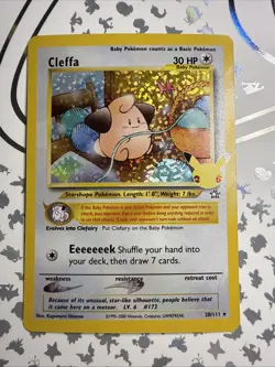 Cleffa 20/111 Celebrations Ultra Rare Holo Pokemon Card NM - Image 1