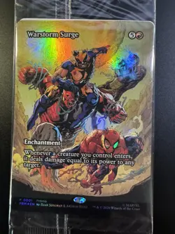 MtG Marvel Warstorm Surge Promo Card Sealed Avengers Armageddon (FREE SHIPPING) - Image 1