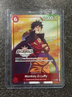2024 One Piece Card Game Monkey.D.Luffy (001) (Online Regional 2024 Vol. 2) - Image 1