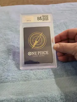 One Piece Card Sakazuki R OP09-026 Japanese Foil, Black Goat Graded Gem Mint 10 - Image 3