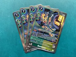 Bootmon BT25-056 Playset Dual Revolution Digimon Card Game x4 - Image 1