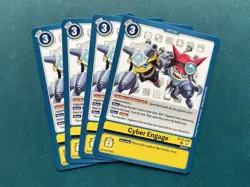 Cyber Engage BT25-098 Playset Dual Revolution Digimon Card Game x4 - Image 1