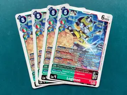 Logimon BT25-052 Playset Dual Revolution Digimon Card Game x4 - Image 1