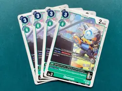 Onmon BT25-045 Playset Dual Revolution Digimon Card Game x4 - Image 1