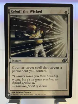 Rebuff the Wicked The List Reprints Regular - Image 1