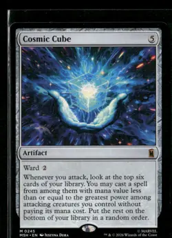Cosmic Cube 245 Mythic Marvel Super Heroes Magic: The Gathering NM - Image 1