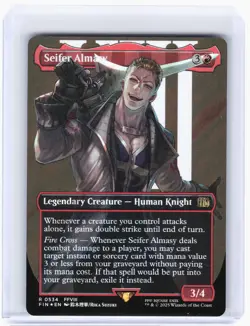 2025 Magic: TG—Seifer Almasy (Borderless) #534 FINAL FANTASY—Rare Surge Foil - Image 1