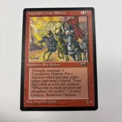 Varchild's War-Riders MP 1996 MTG Alliances English Regular Survivor Tokens - Image 1