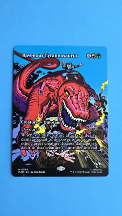 Ravenous Tyrannosaurus (Borderless) - Marvel Universe Eternal-Legal (MAR) FOIL - Image 1