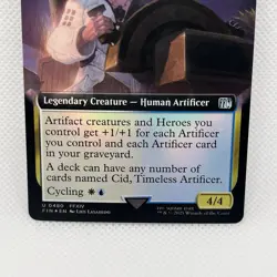 Cid, Timeless Artificer 0480- FINAL FANTASY Magic: The Gathering- NM Foil - Image 5