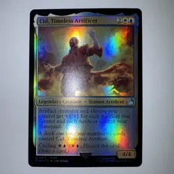 MTG Final Fantasy Cid Timeless Artificer #417 Foil NM - Image 1