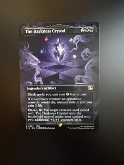 MTG Final Fantasy English The Darkness Crystal Borderless 0335 Non-Foil - Image 1