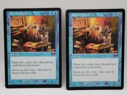 Careful Study x2 MTG Time Spiral LP Blue Sorcery Playset Pair Magic the - Image 1