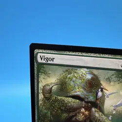 Vigor Battlebond Regular Rare Green EN 215/254 NM MTG Magic - Image 2