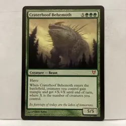 MTG Craterhoof Behemoth Magic: The Gathering Avacyn Restored Mythic #172 - Image 1