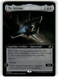 The Seriema (Extended Art) 323 Edge of Eternities Foil - Image 1
