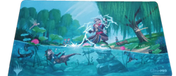 GenCon Exclusive 2024 Ultra Pro Foil Magic The Gathering Bloomburrow Ral Playmat - Image 1