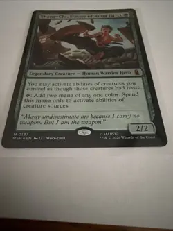 Shang-Chi, Master of Kung Fu Marvel Super Heroes Foil Mtg Nmt Mythic! - Image 4
