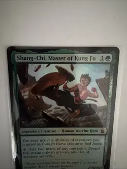 Shang-Chi, Master of Kung Fu Marvel Super Heroes Foil Mtg Nmt Mythic! - Image 5