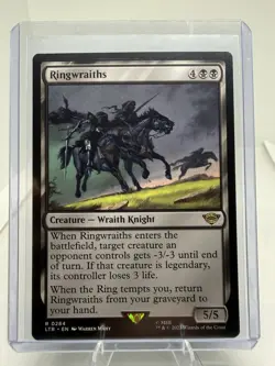 MTG Ringwraiths The Lord of the Rings: Tales of Middle-earth 0284 NM Rare - Image 1