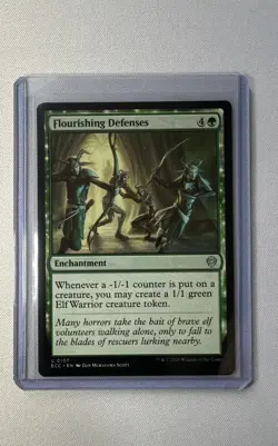Flourishing Defenses Commander: Lorwyn Eclipsed Regular - Image 1
