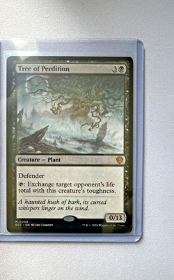 MTG Tree of Perdition #0049 Commander: Lorwyn Eclipsed Regular NM - Image 1