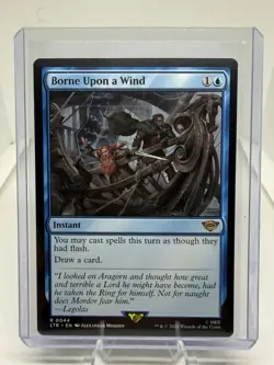 Borne Upon a Wind - Universes Beyond: the Lord of the Rings - MTG NM - Image 1