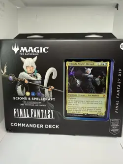 MTG Magic The Gathering Final Fantasy Yshtola Scions & Spellcraft Commander Deck - Image 1