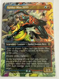 MTG Spider-Man 2099 Regular (Borderless) Marvel's Spider-Man NM SPM - Image 1