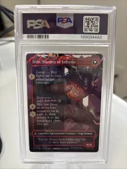 Clive, Ifrit's Dominant Borderless Surge Foil Final Fantasy Graded 10 PSA - Image 2