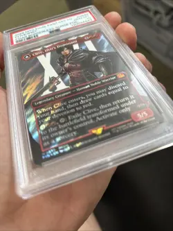 Clive, Ifrit's Dominant Borderless Surge Foil Final Fantasy Graded 10 PSA - Image 4